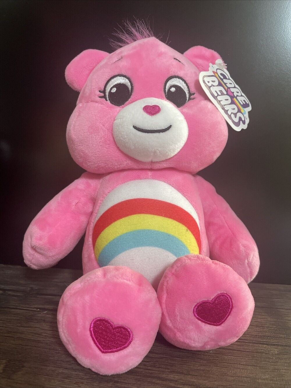 Care Bears Basic Fun! Cloud Co 12" Plush Pink Cheer Bear 2021 New with Tags